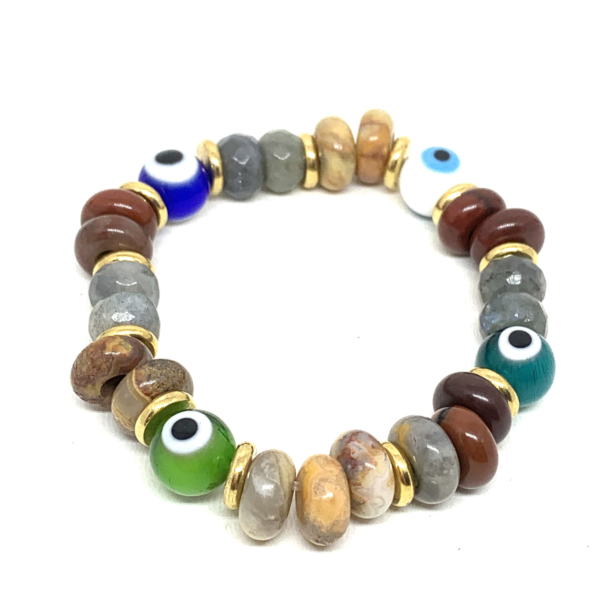 Hypnochic Nila Bracelet Pierre Naturelle Œil Nazar