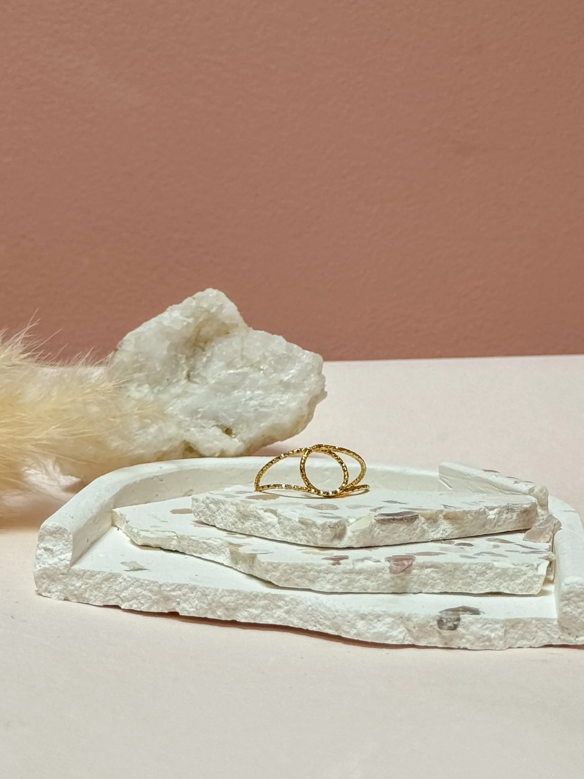 Pachanana bague acier inoxydable résistante à l'eau