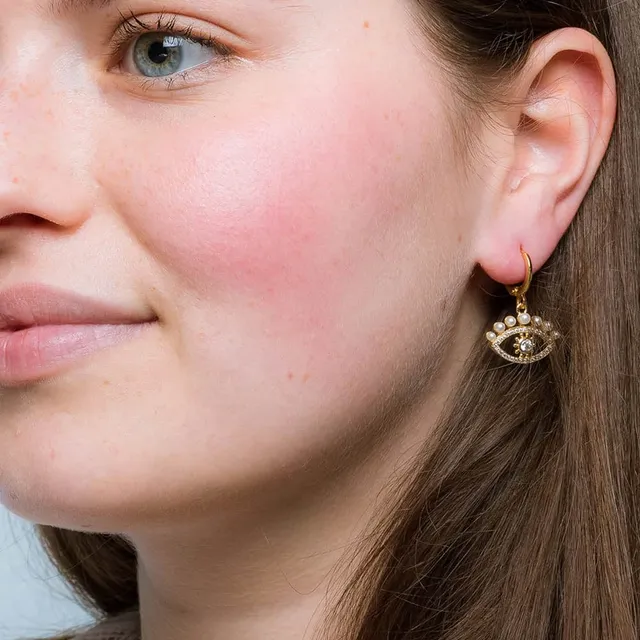 Hypnochic Symbol boucles d'oreilles fantaisie pour quotidien