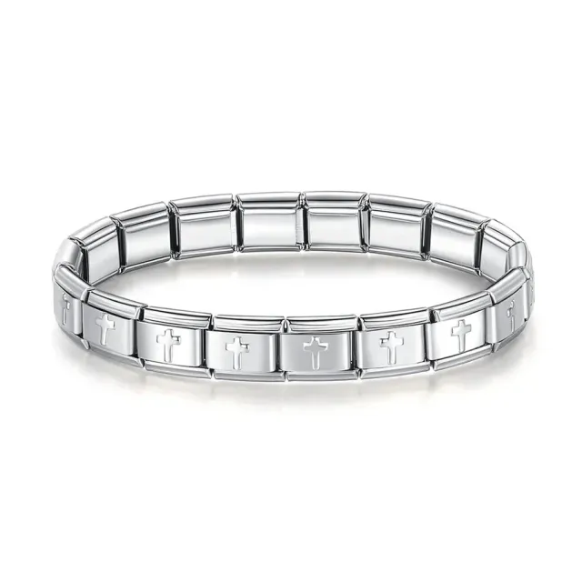 Les Ailes de Gloria Nos Wings Croix bracelet fantaisie
