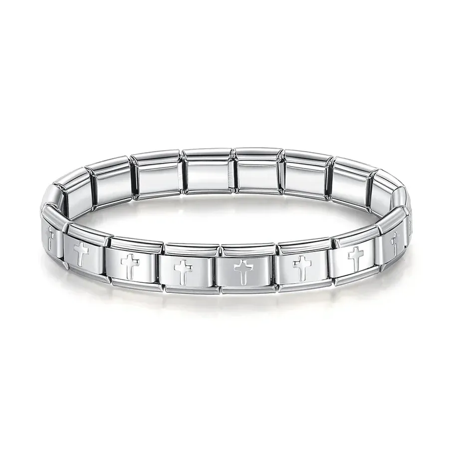 Les Ailes de Gloria Nos Wings Croix bracelet fantaisie