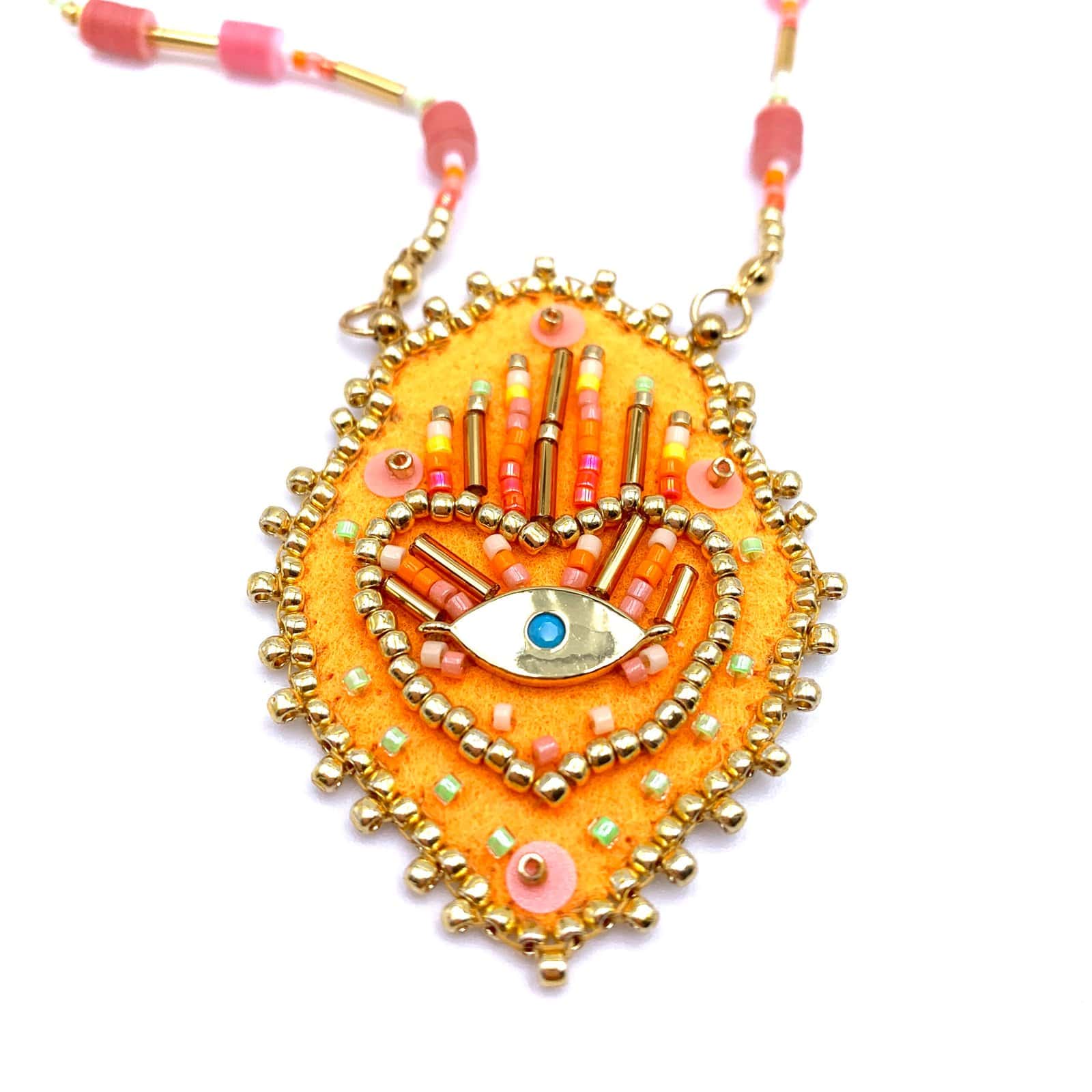 Hypnochic Marta collier ex voto perles Miyuki