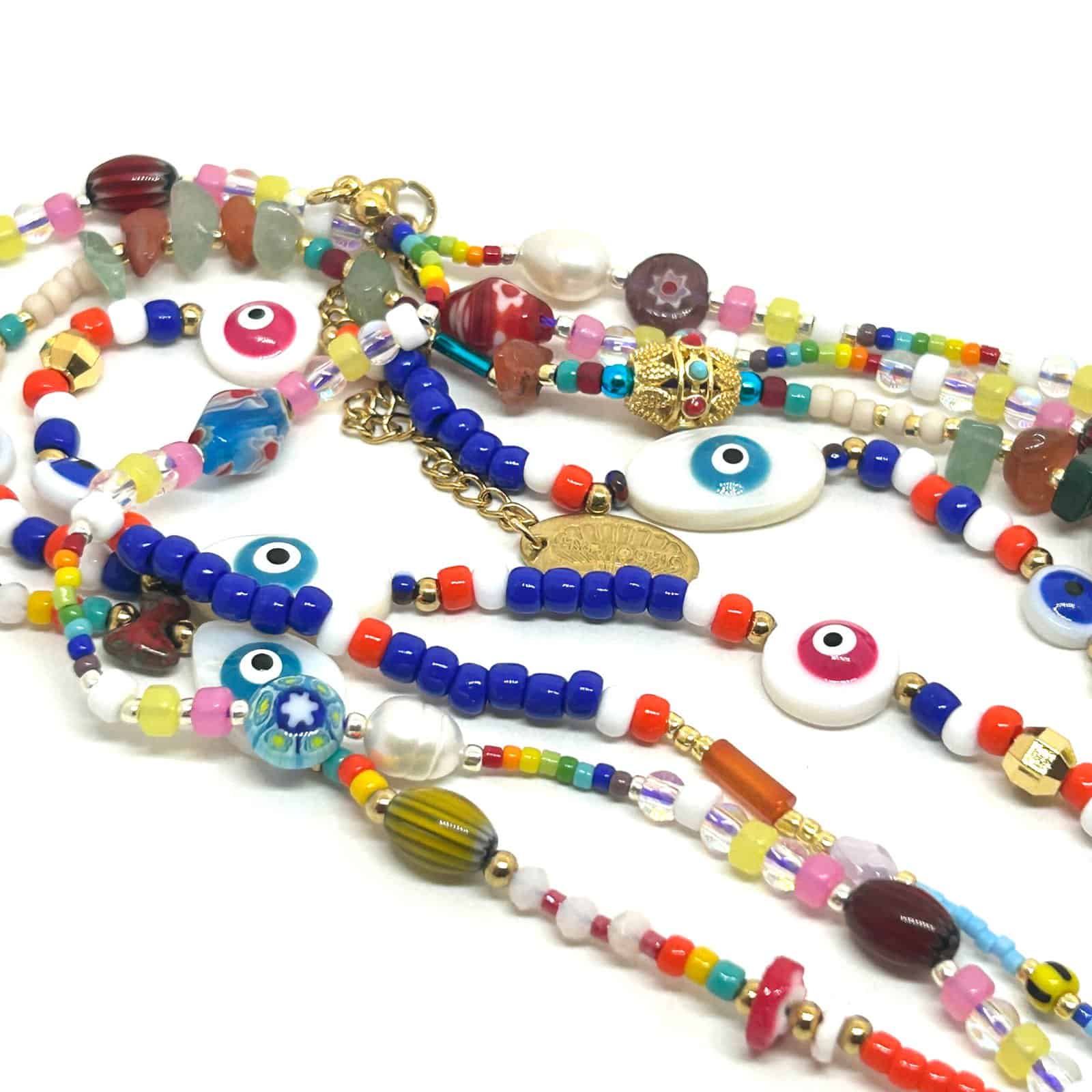 HYPNOCHIC Sautoirs Playa sautoir long multicolore 2m