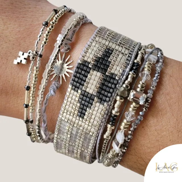 Les Ailes de Gloria Hermine bracelet manchette cérémonie
