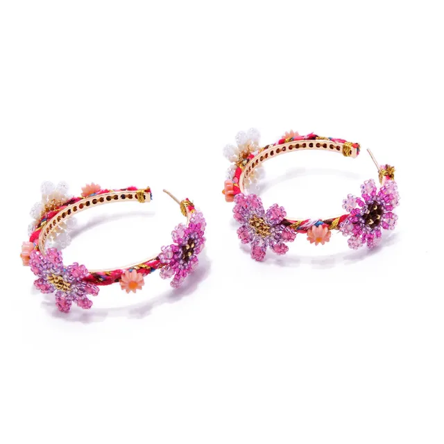 HYPNOCHIC Aloha M créoles fantaisie pour femme