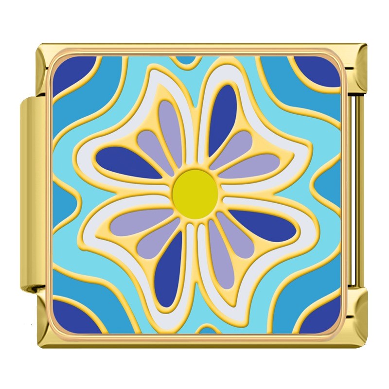Les Ailes de Gloria Dream Blue wings charm bleu