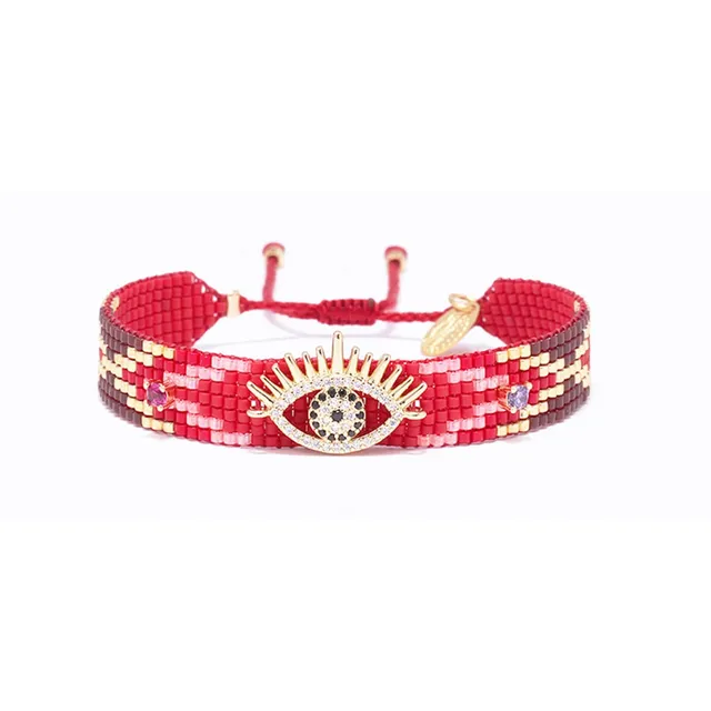HYPNOCHIC Eyes Bracelet fantaisie Miyuki Symbole poignet