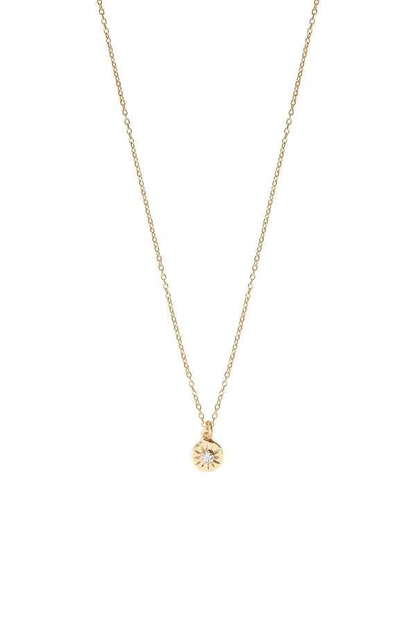 Leticia Ponti Arami collier turquoise plaqué or 18 carats