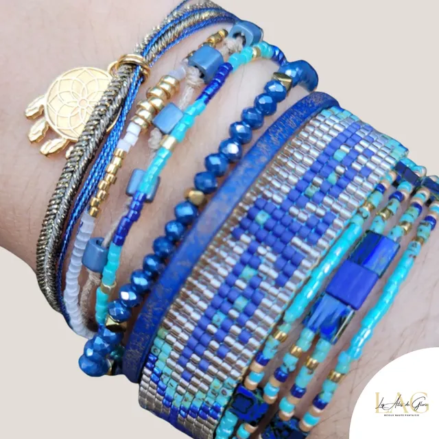 Les Ailes de Gloria Bracelet Manchette Halona jonc femme