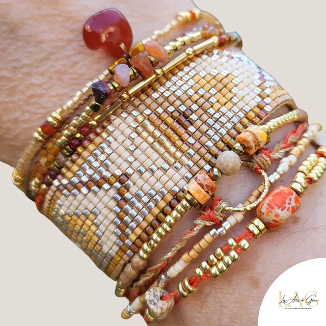 Les Ailes de Gloria Manchettes Auriane bracelet manchette femme