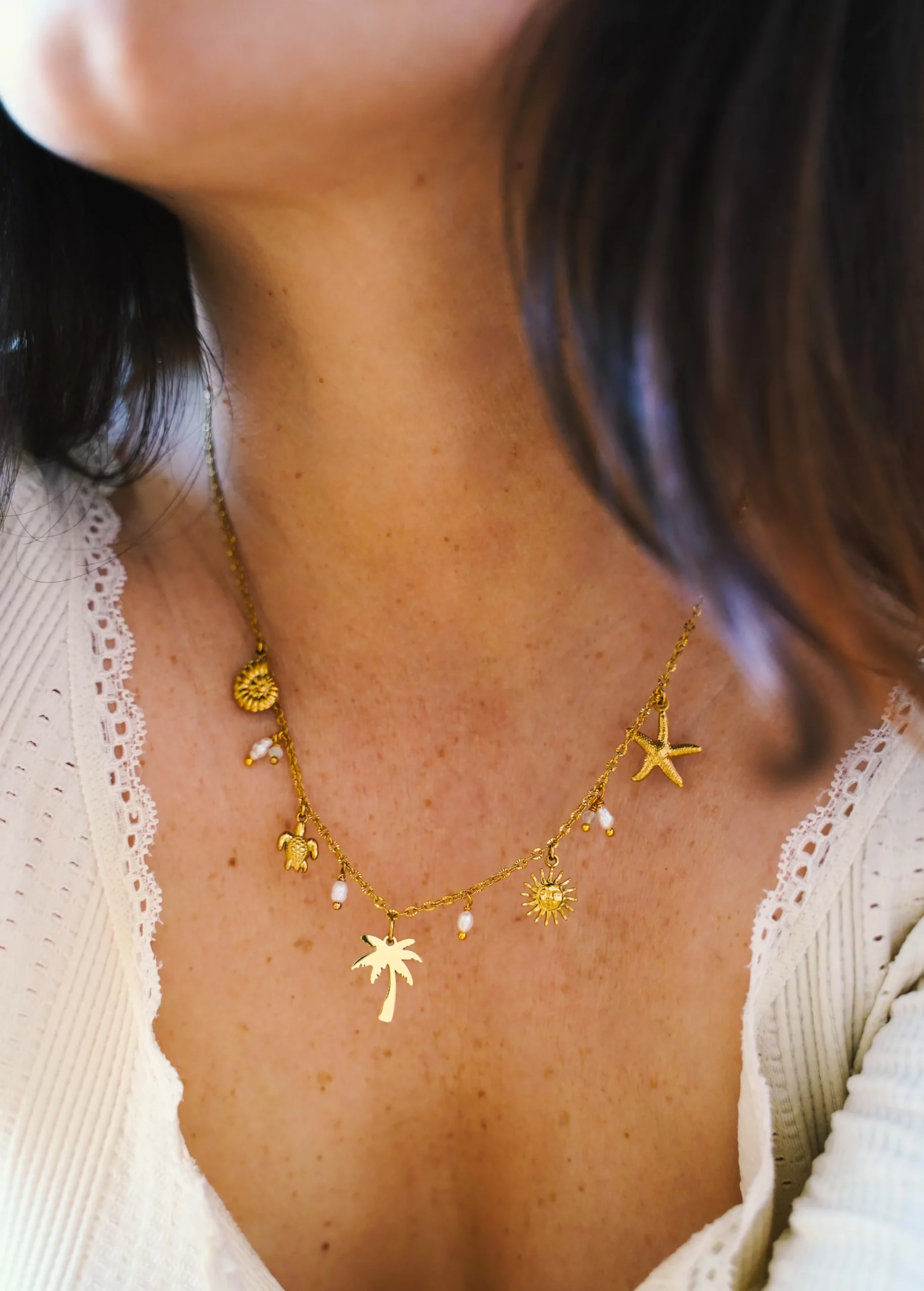 Pachanana Isla collier acier inoxydable