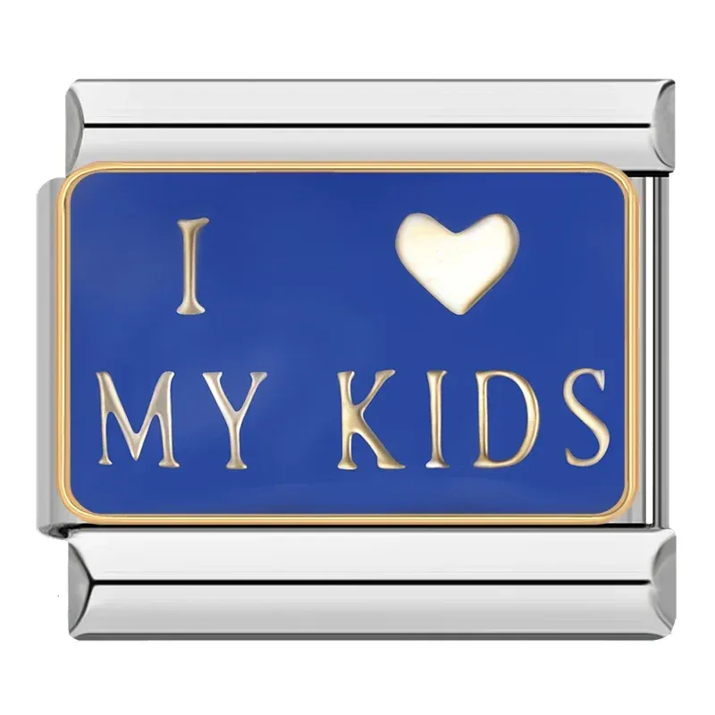Les Ailes de Gloria Nos Wings Love Kids breloque charm
