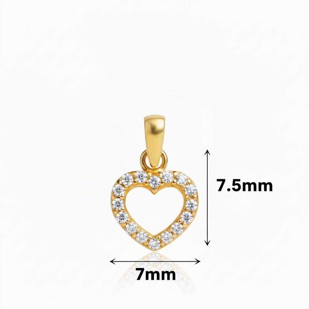 L'Atelier d'Azur Cœur Or Jaune 750 Collier Femme Chaîne Offerte