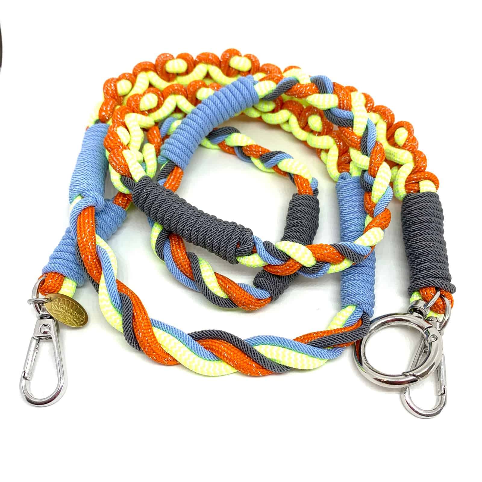 HYPNOCHIC cordon de téléphone tressé orange 120 cm