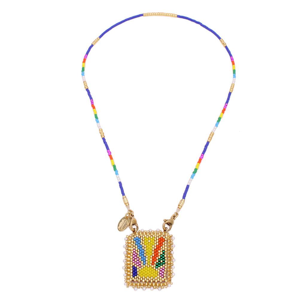 HYPNOCHIC Rainbow Miuyki Collier multicolore