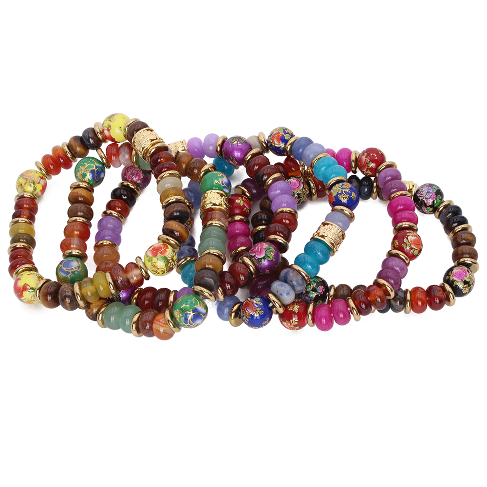 HYPNOCHIC Flora S bracelet perles élastique bohème