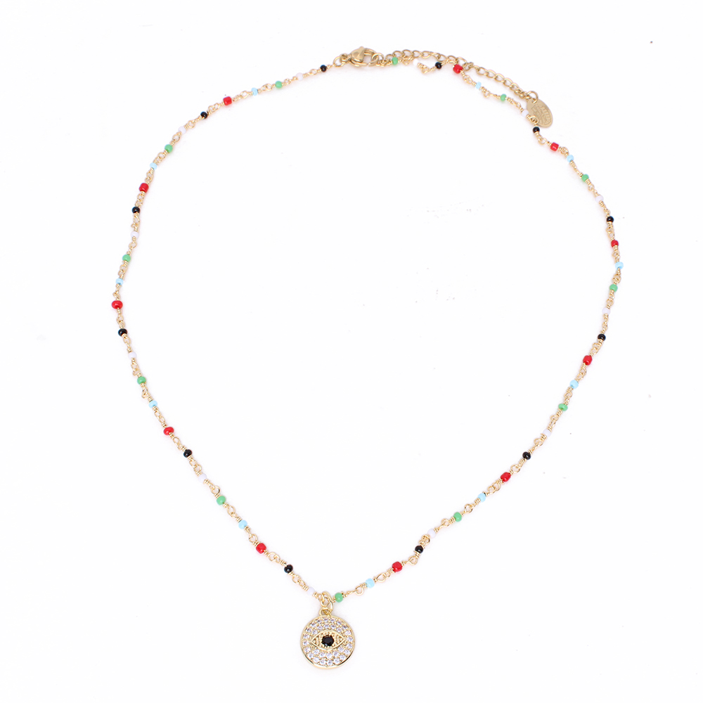 Hypnochic Colliers Eyes Collier Fantaisie Multicolore