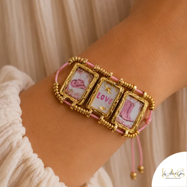 Les Ailes de Gloria Scapulaire Totem de l'Âme bracelet