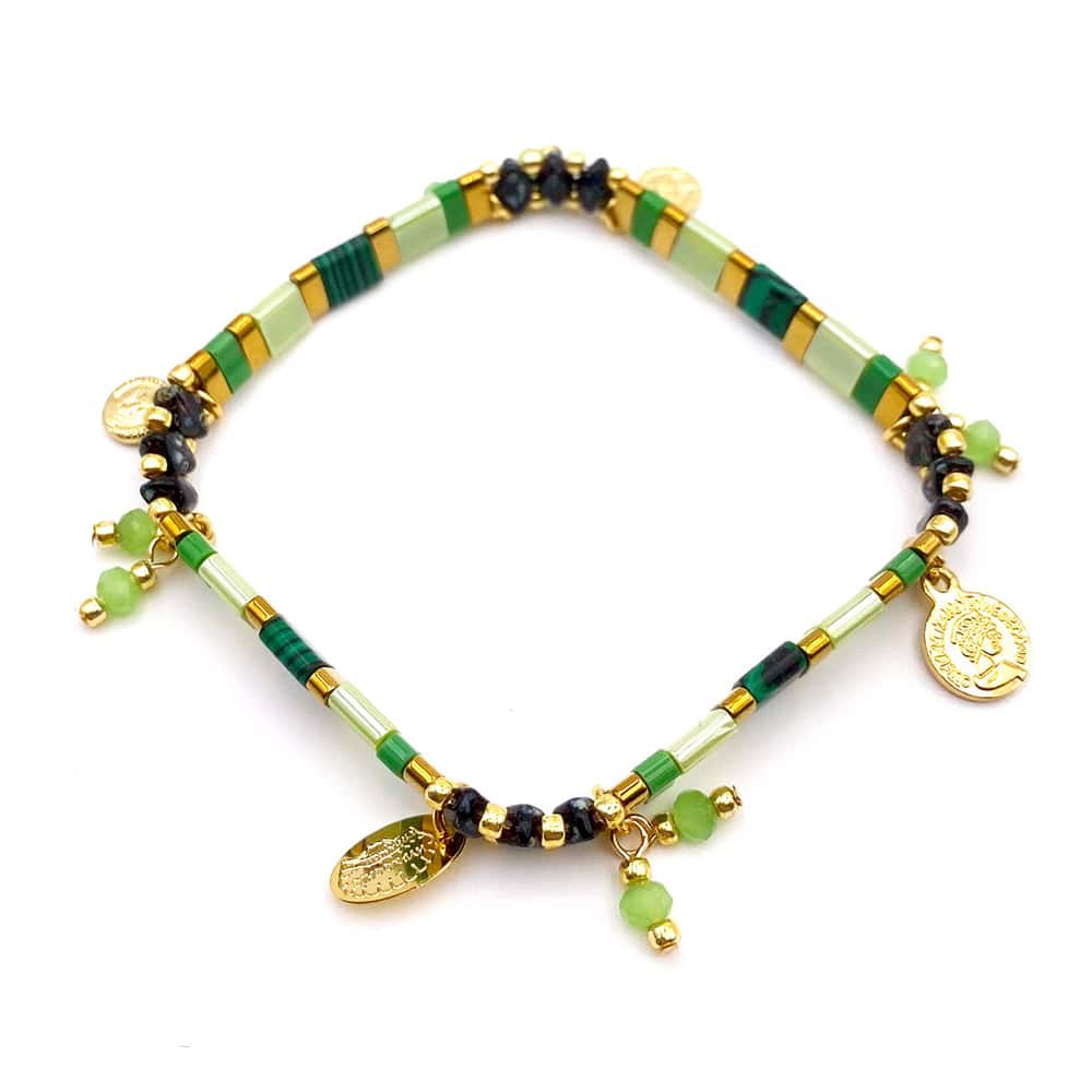 Hypnochic Bracelets Tila Stone Perles fantaisie