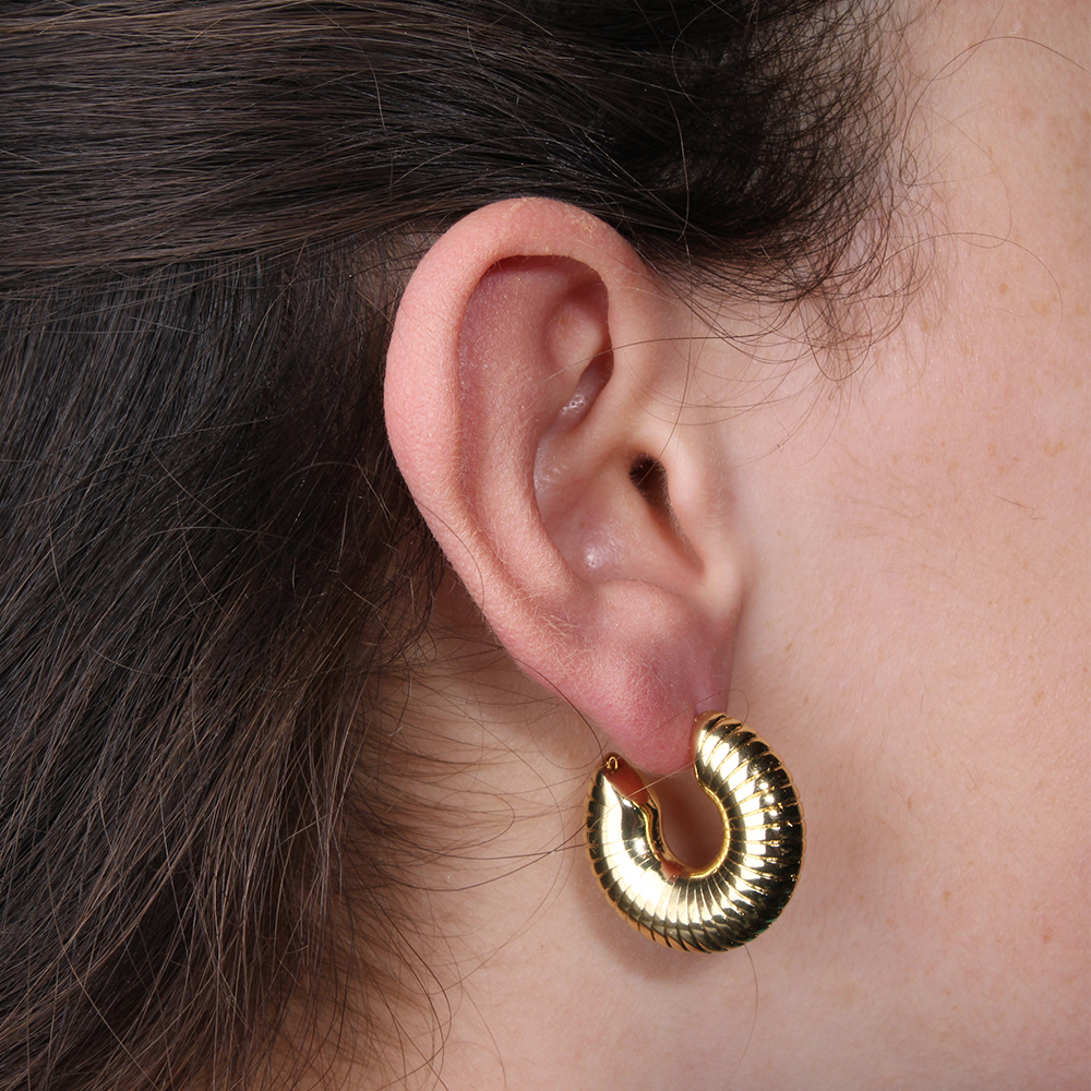 HYPNOCHIC Boucles Créole Acier boucles oreilles inoxydable