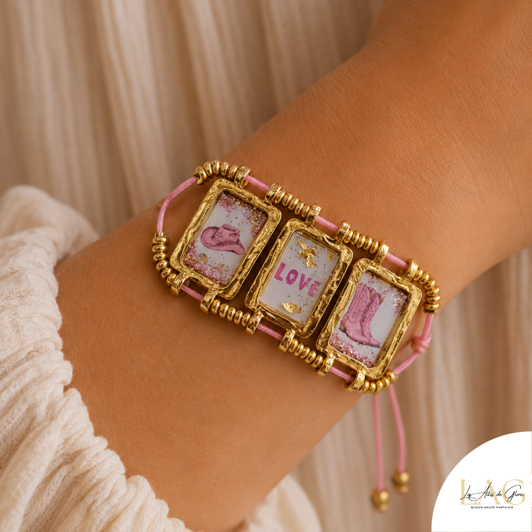 Les Ailes de Gloria Scapulaire Totem de l'Âme bracelet