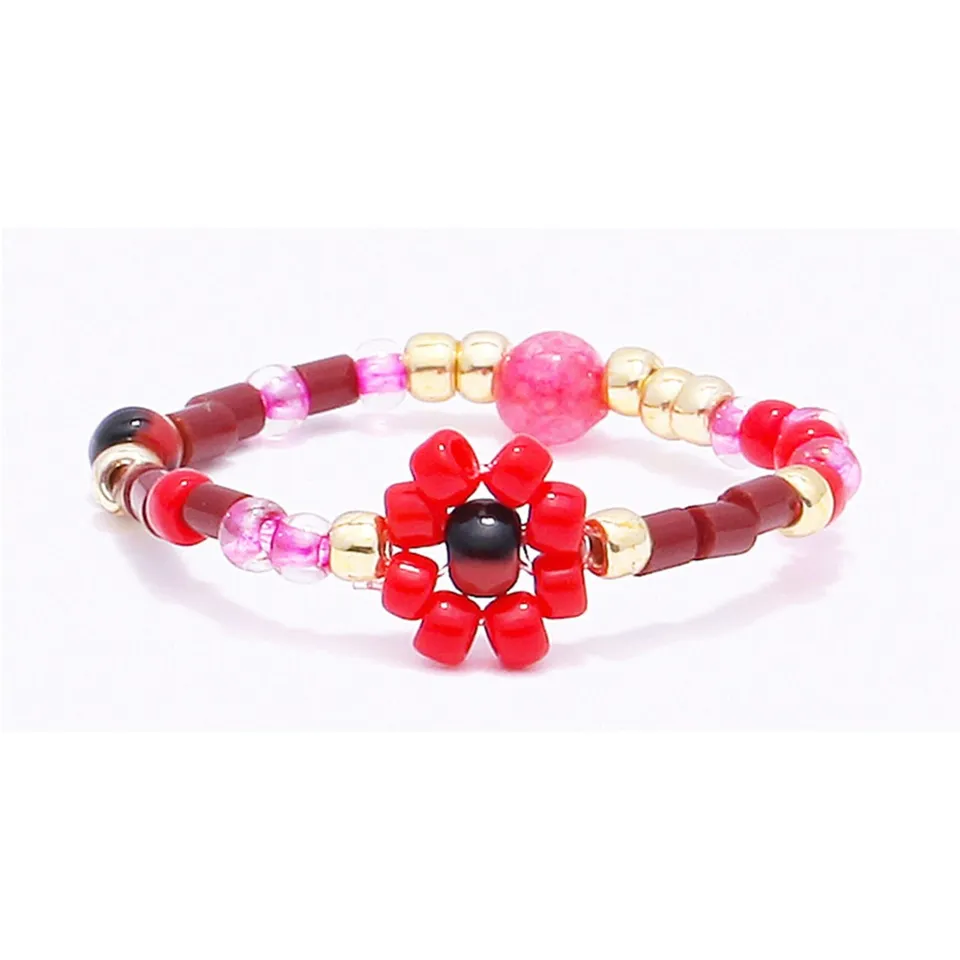 Hypnochic Marguerite Bague Fleur Femme Bijou Fantaisie