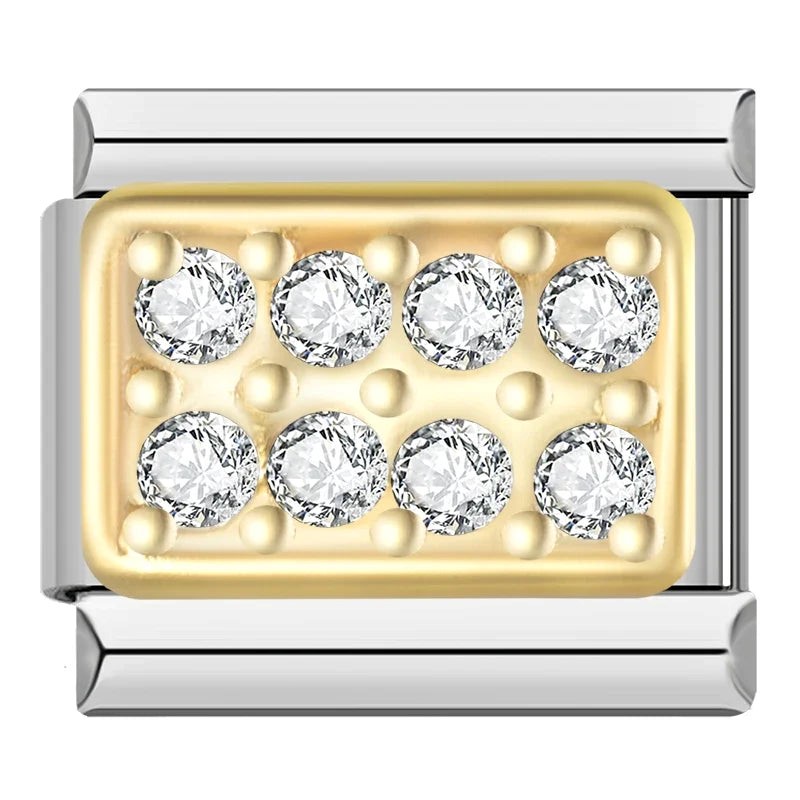 Les Ailes de Gloria Coeur d'Or wings charm doré