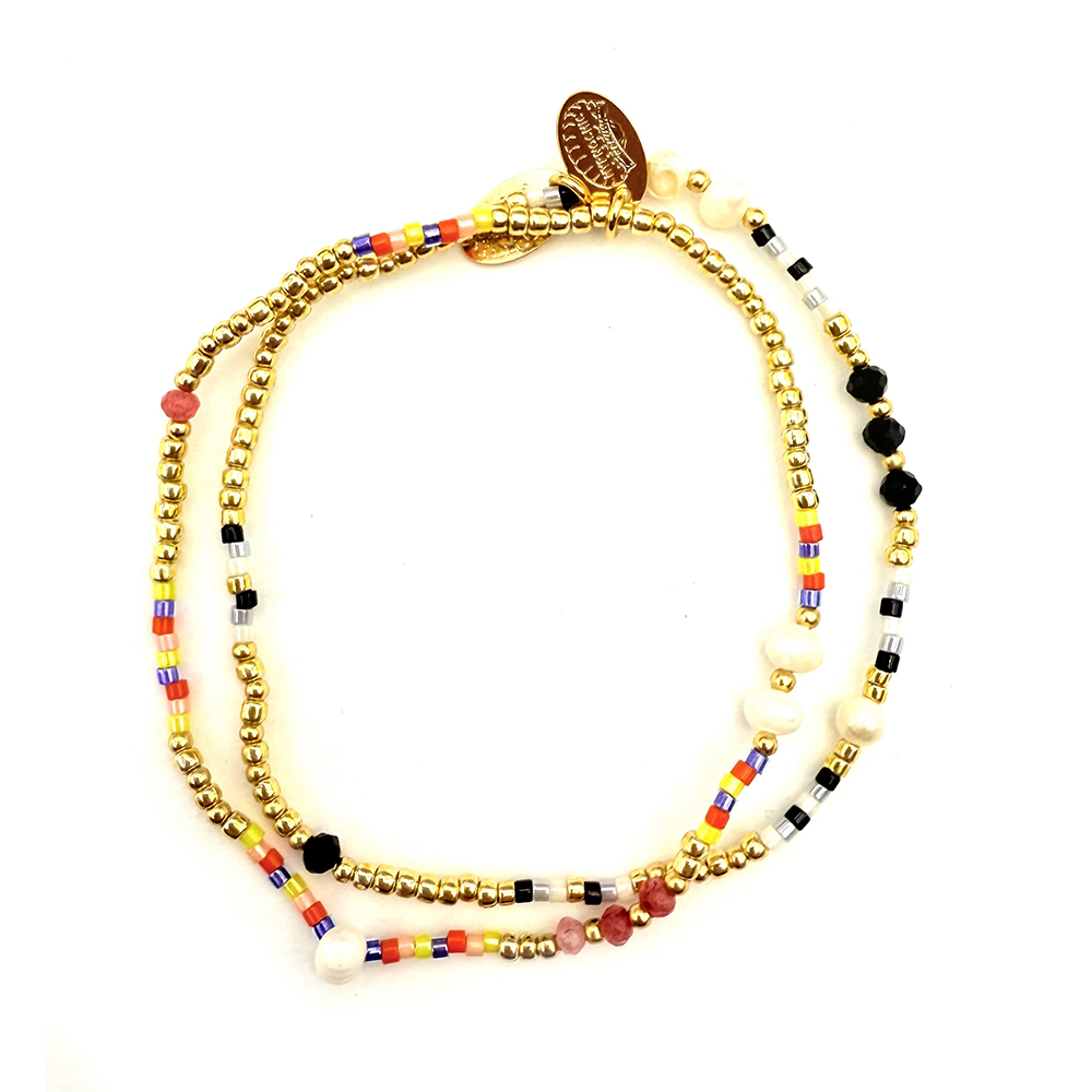 Hypnochic Mini Cult bracelet perles fines multicolore