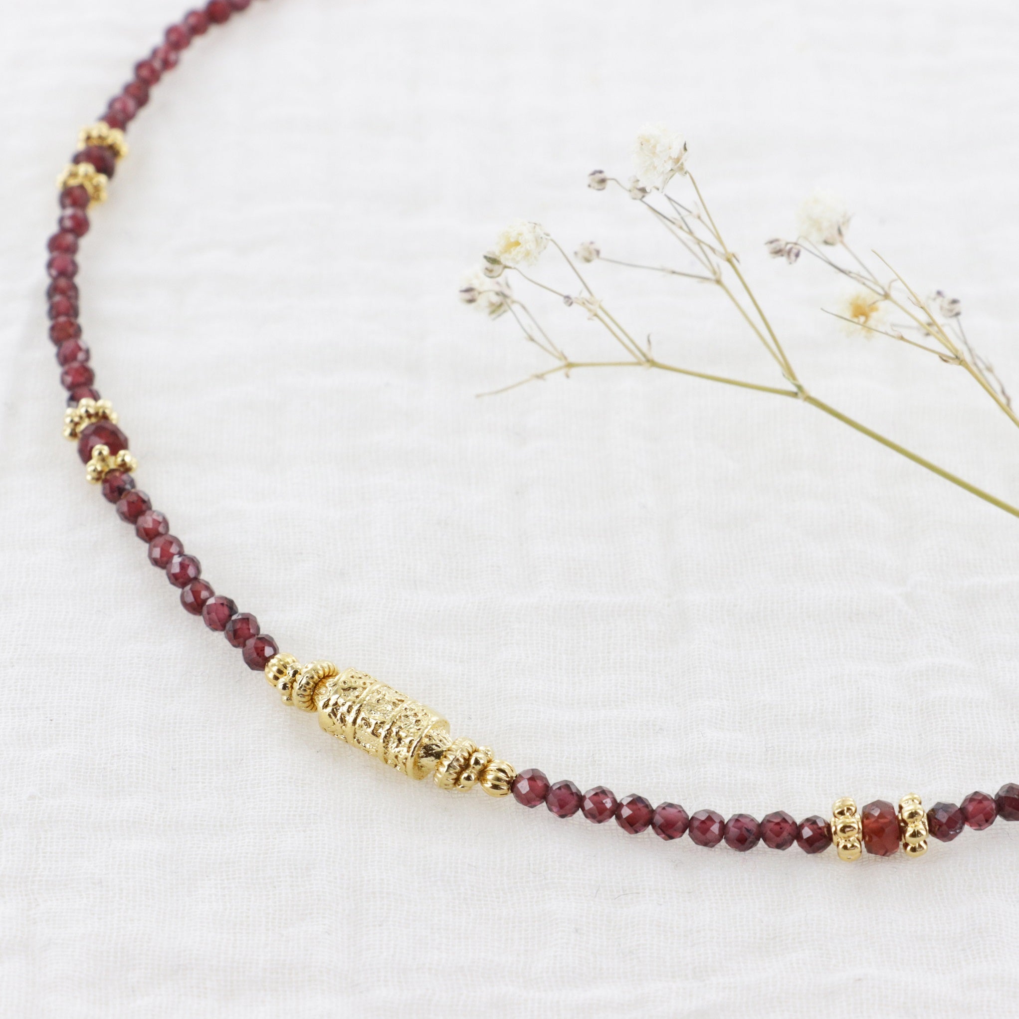 Leticia Ponti Colliers Amaia Tube collier pyrite