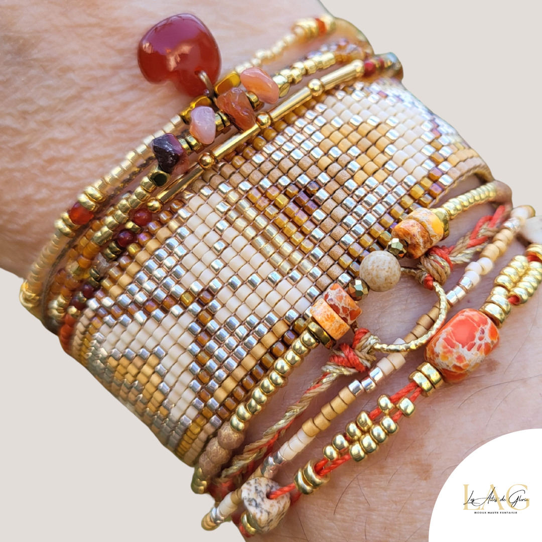 Les Ailes de Gloria Manchettes Auriane bracelet manchette femme