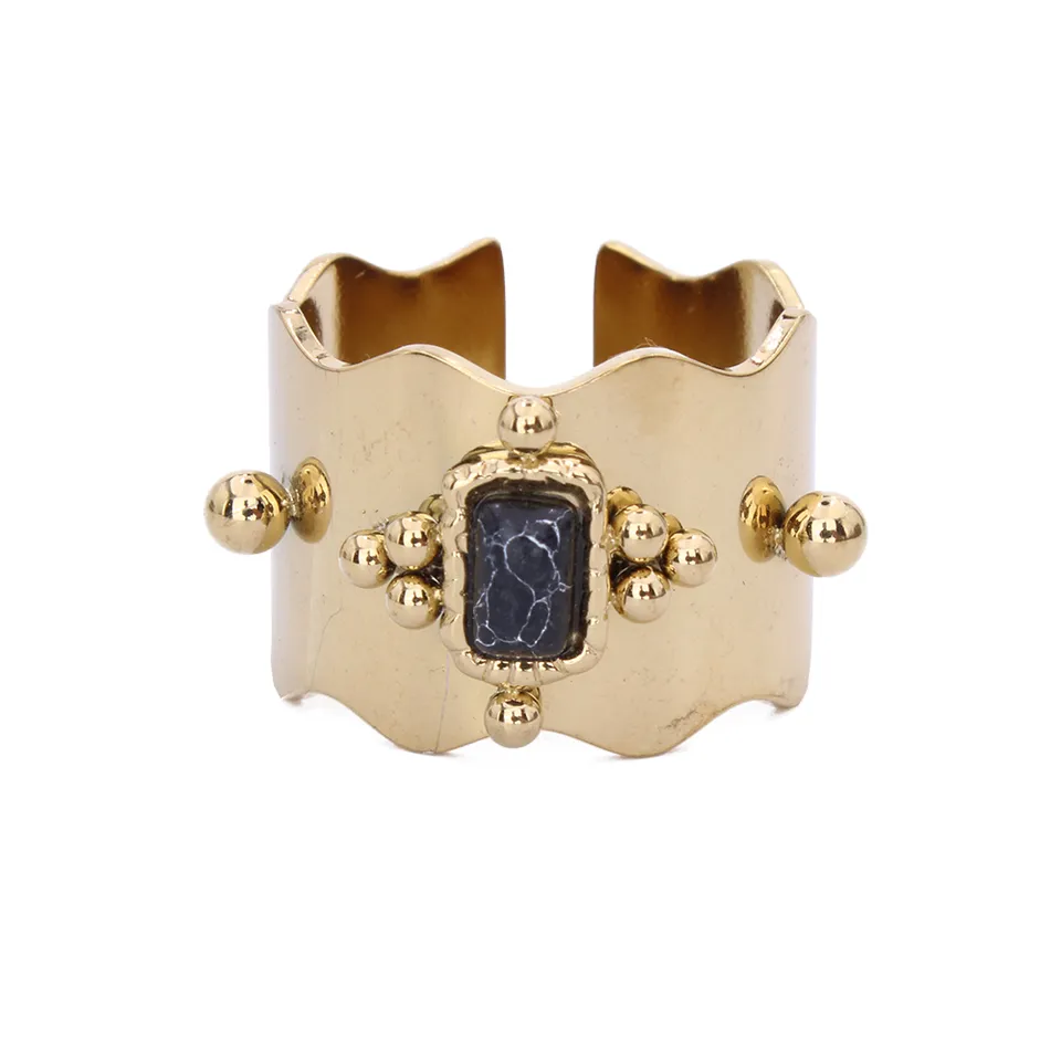 HYPNOCHIC Bohème bague fantaisie dorée pour offrir