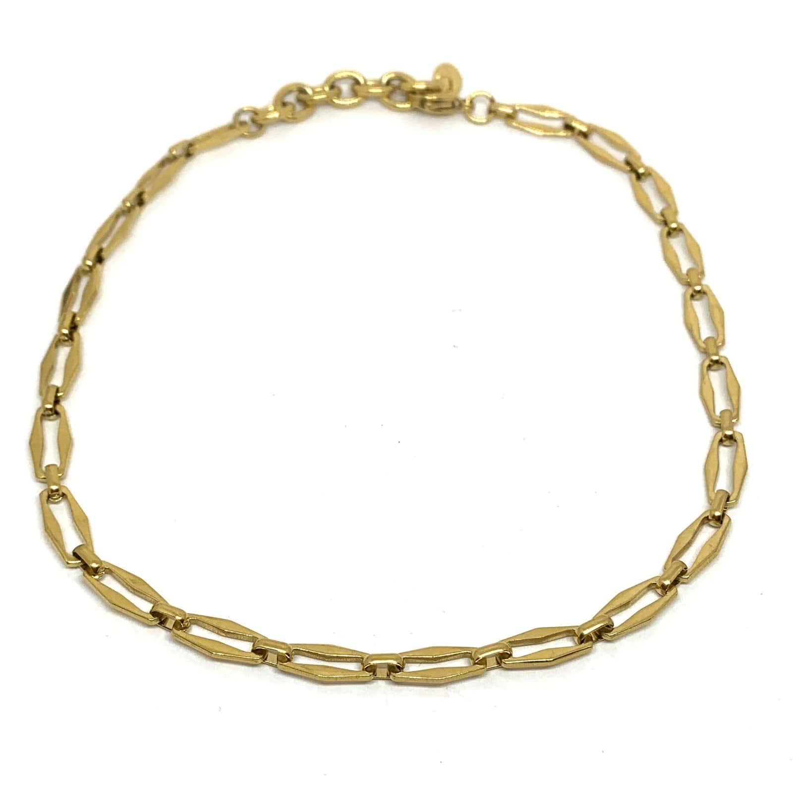 Hypnochic Colliers Mira Collier Mailles Doré Acier 40 cm
