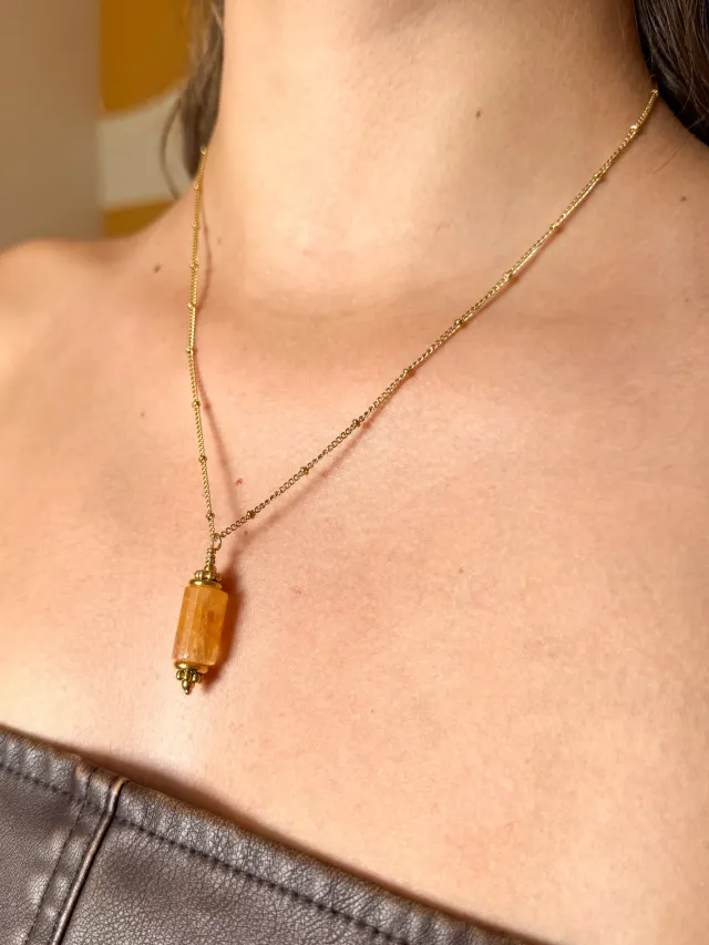 Pachanana Talisman collier acier inoxydable