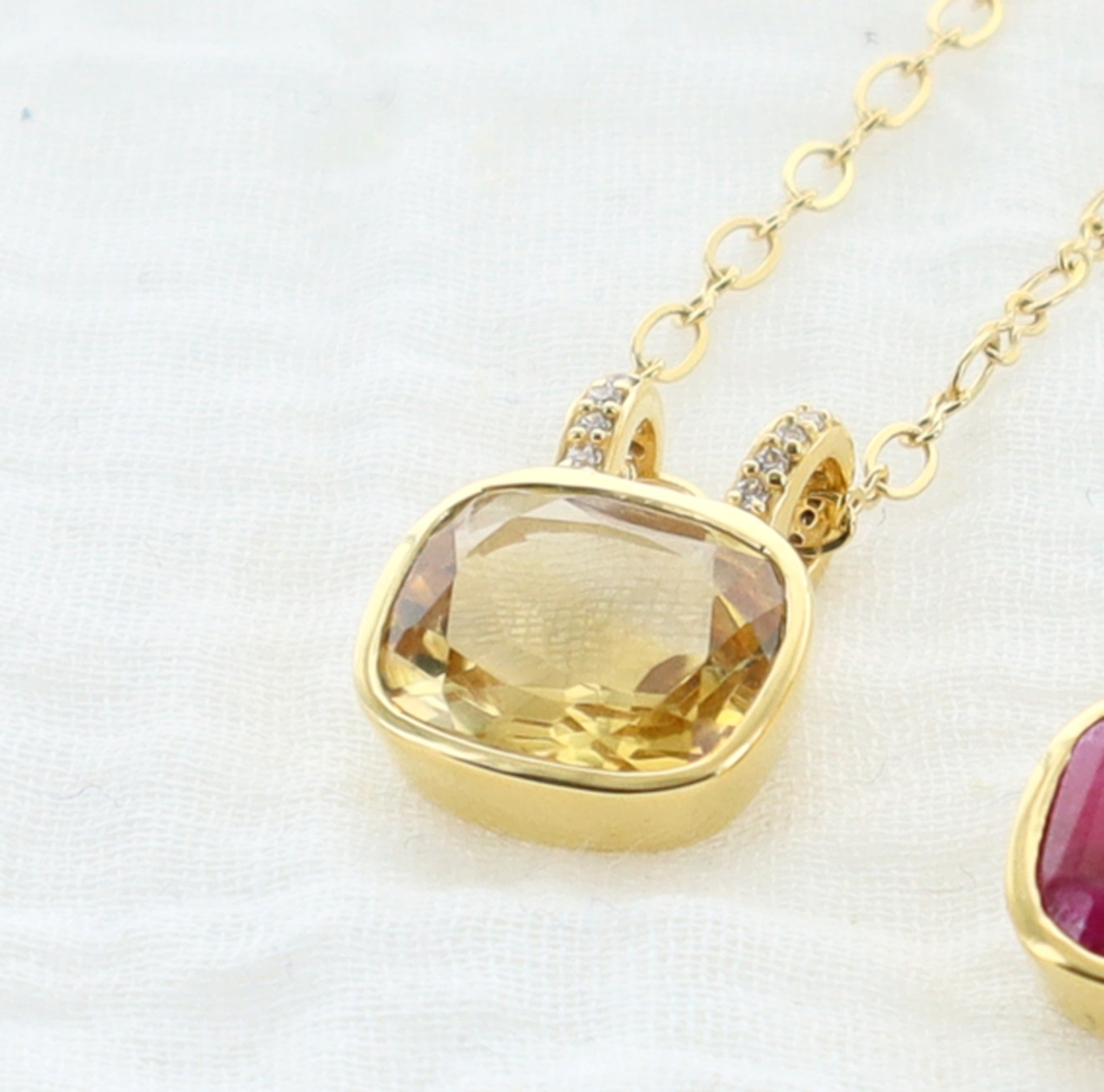 Leticia Ponti Colliers Lise collier améthyste zircon