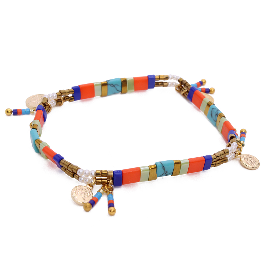 HYPNOCHIC Tila Cult bracelet perles pastel multicolore