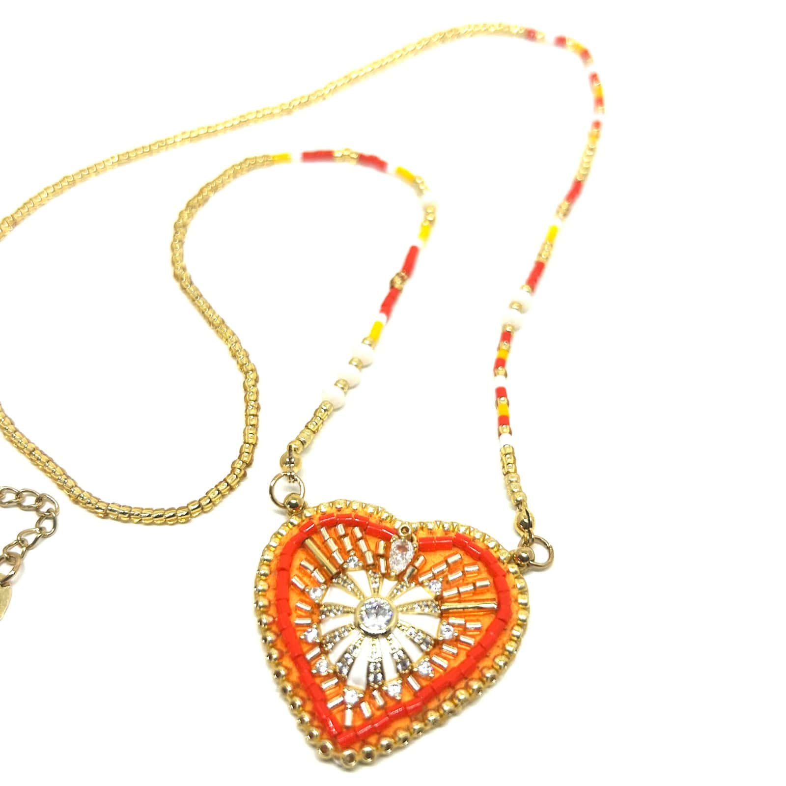 Hypnochic Anna collier pendentif ex-voto 40 cm