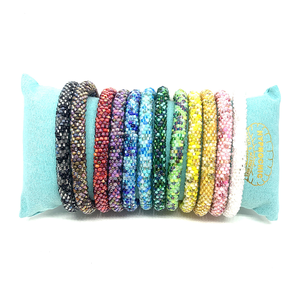 HYPNOCHIC Bracelets Népalais DONUTS perles Miyuki tubulaire