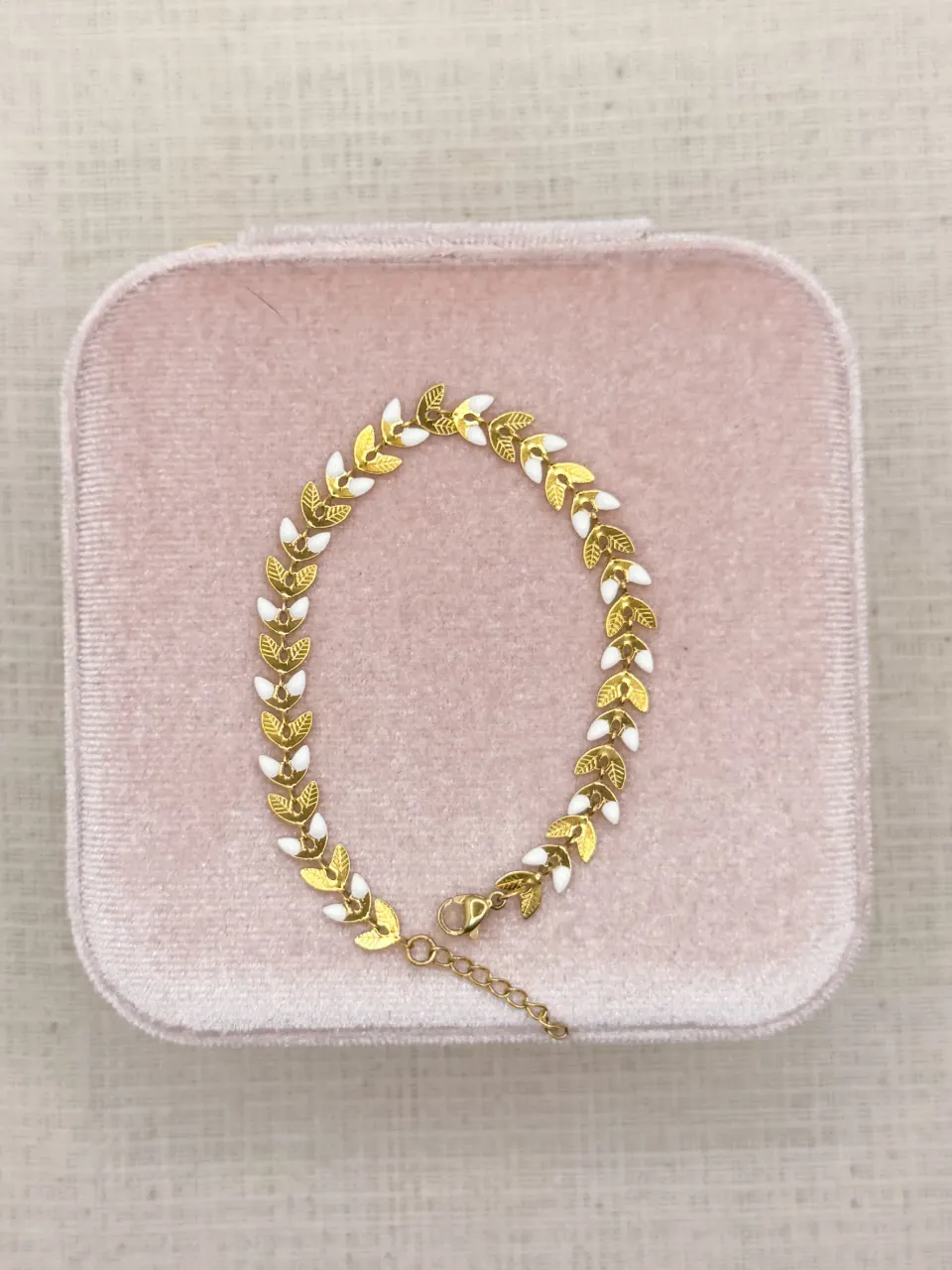 Pachanana Épi Or bracelet laiton doré femme