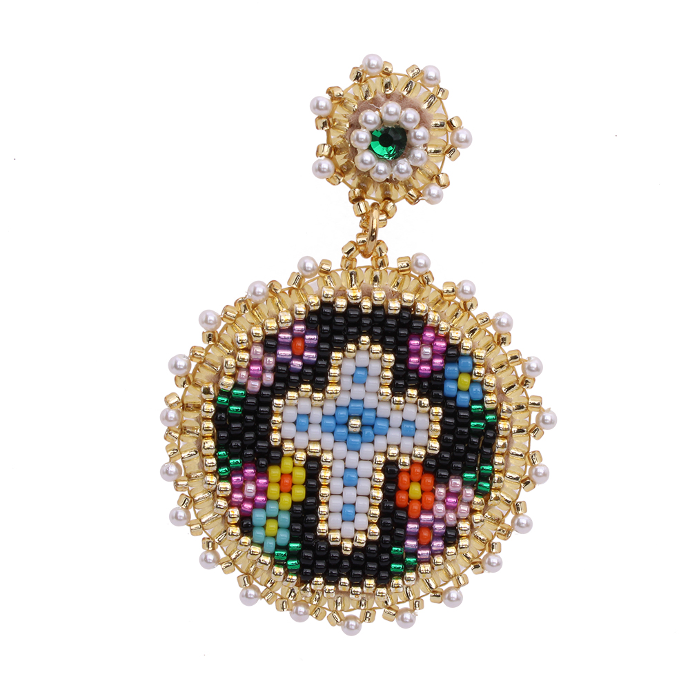 Hypnochic Marie boucle oreille perles Miyuki