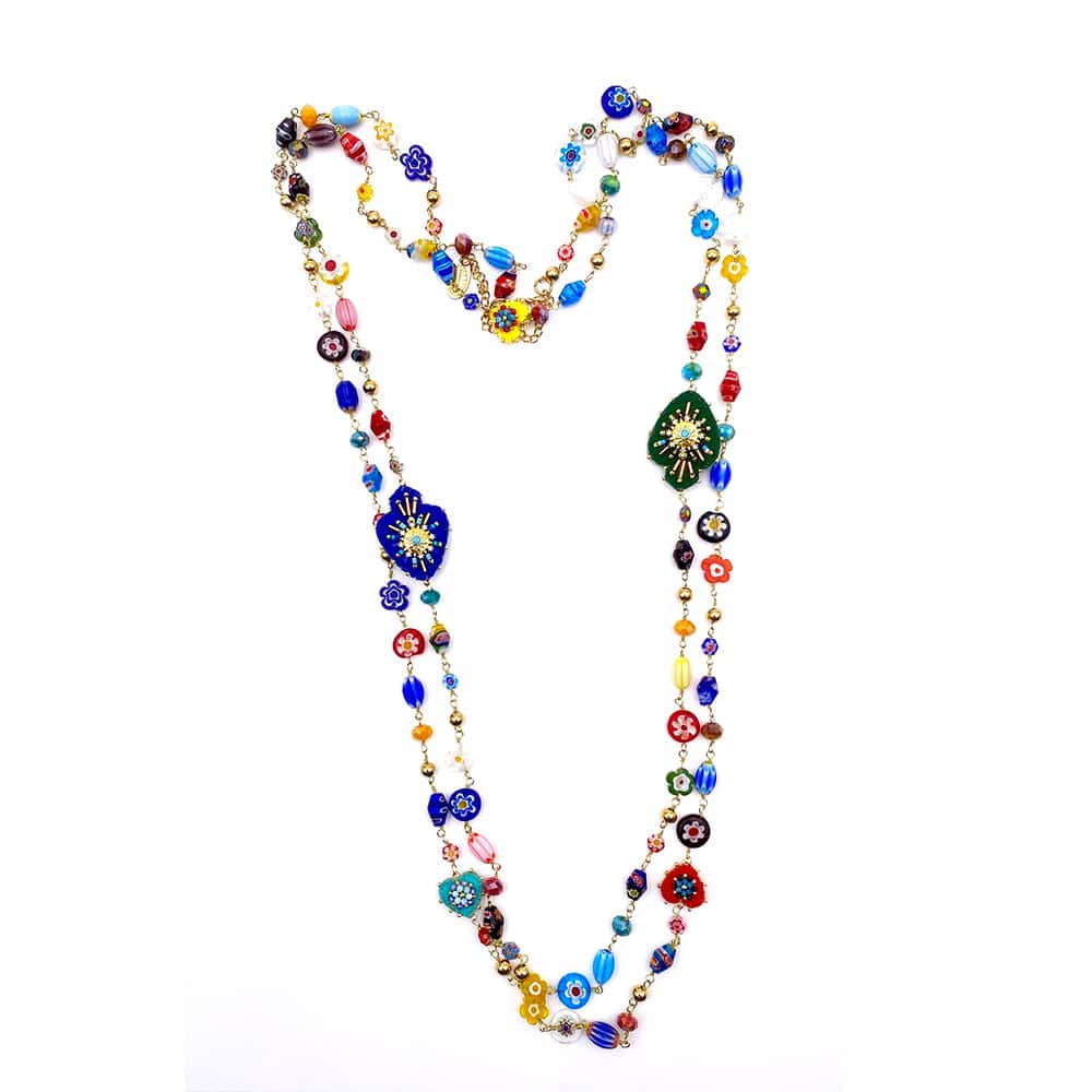 HYPNOCHIC Sautoirs Murano Julia collier long verre