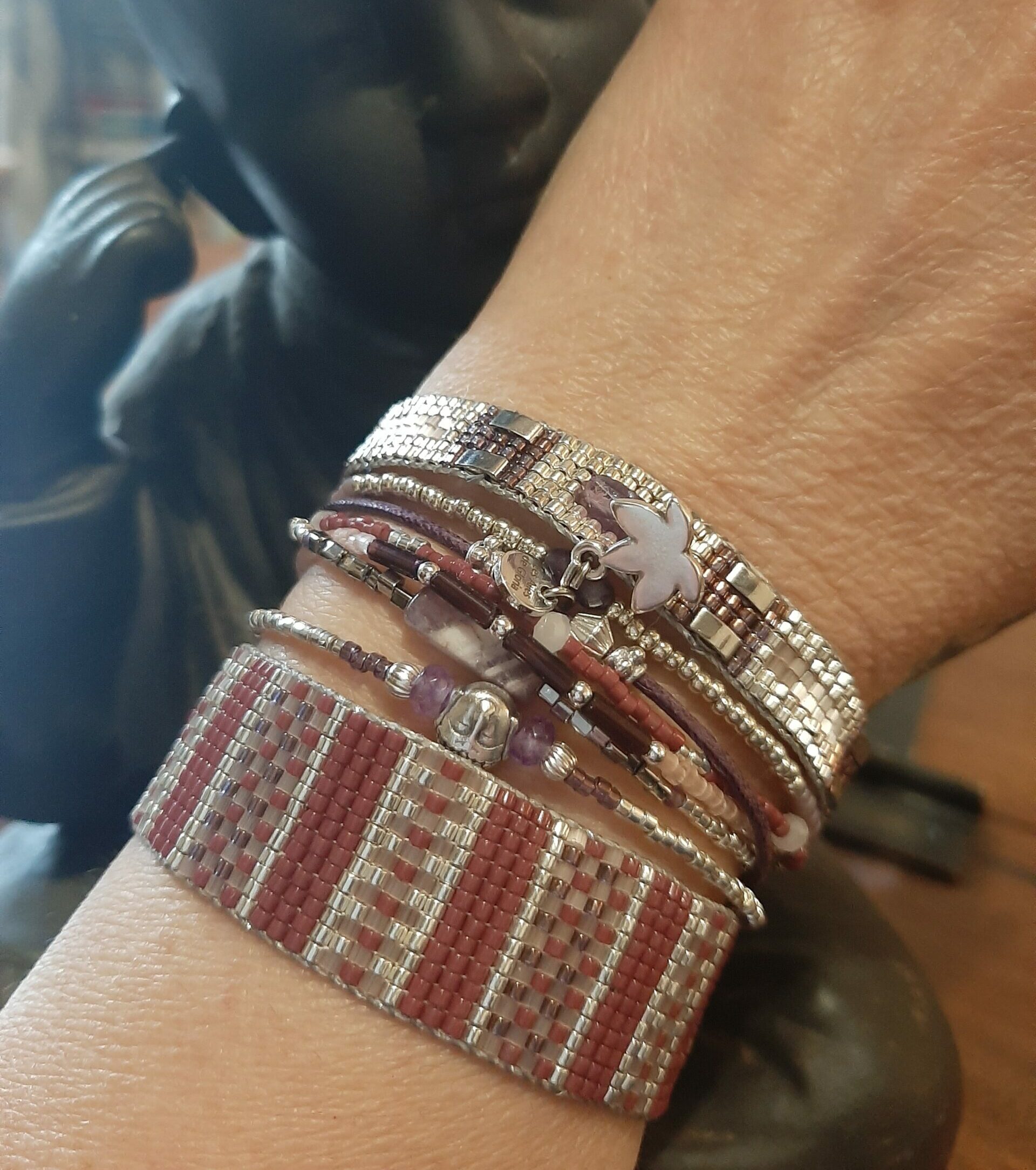 Les Ailes de Gloria Sensei bracelet manchette femme