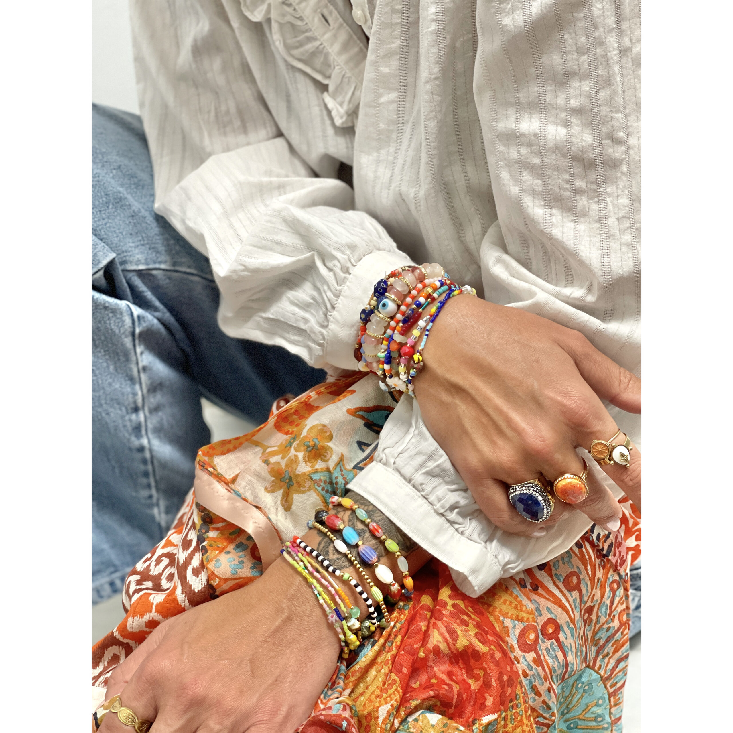 HYPNOCHIC SUMMER bracelet fantaisie multi-couleurs