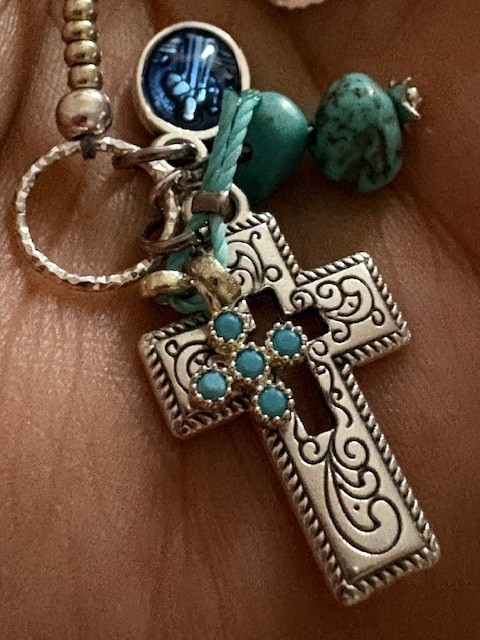 Les Ailes de Gloria Caelum collier sautoir chapelet