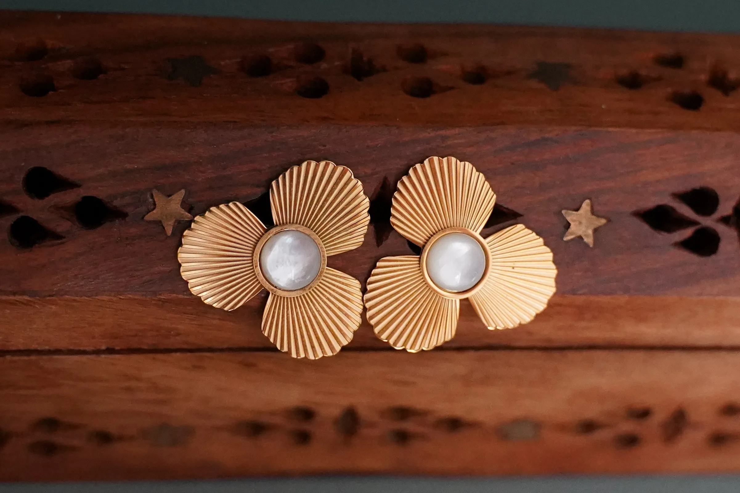 Pachanana Ysaé Boucles d'oreilles acier inoxydable