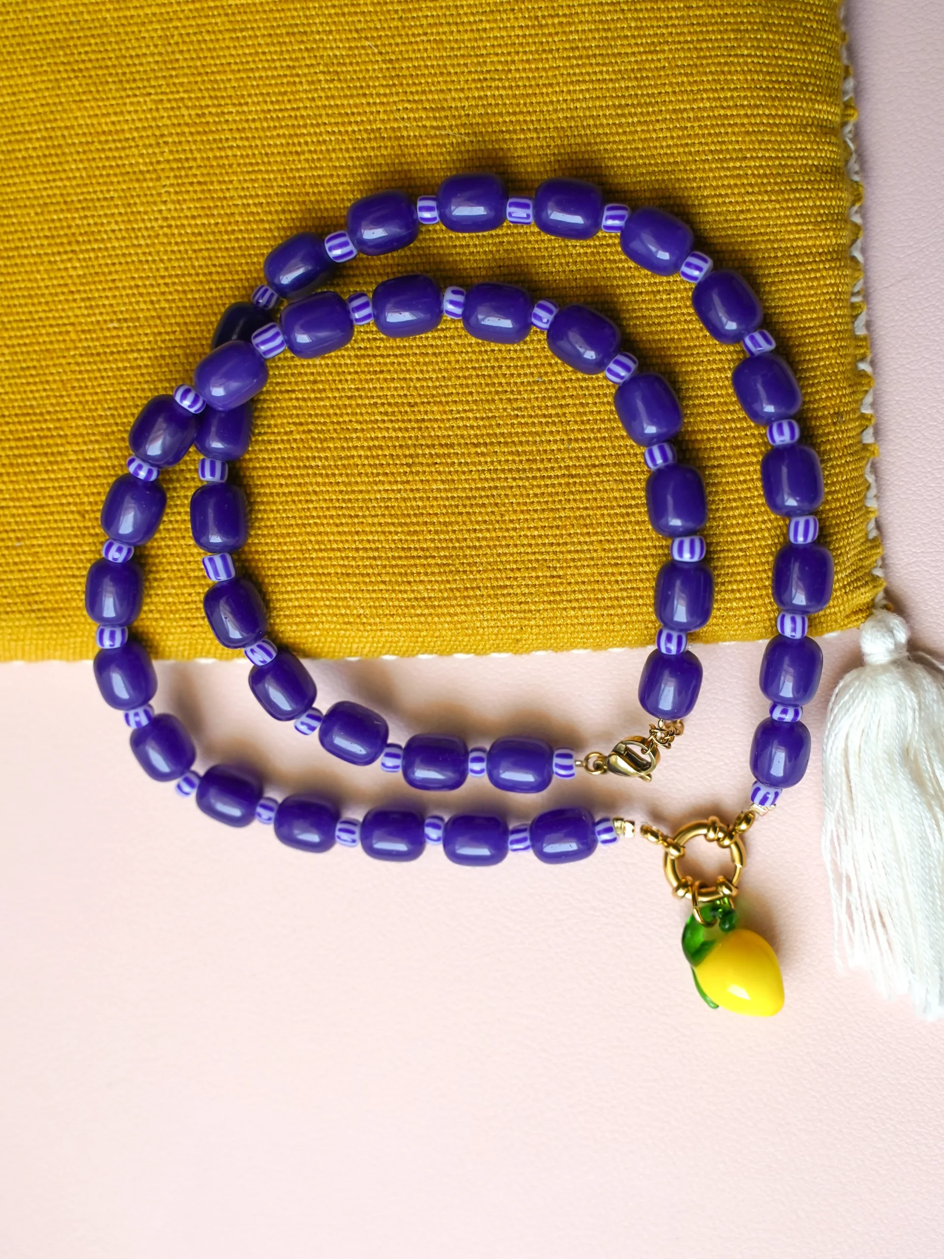 Pachanana Limoncello collier acier inoxydable