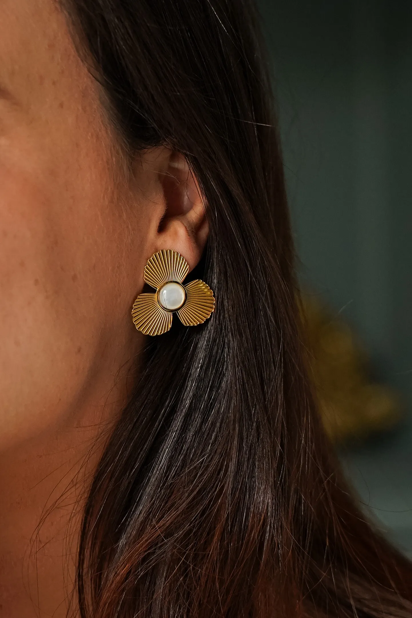 Pachanana Ysaé Boucles d'oreilles acier inoxydable