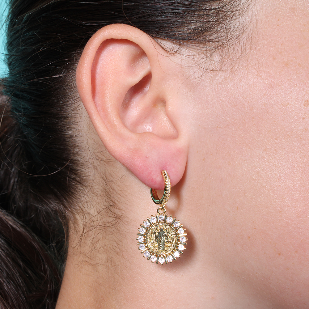 Hypnochic Marie Crystal boucles d'oreilles cristal