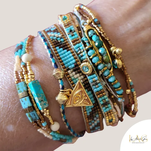 Les Ailes de Gloria Satis Bracelet Manchette Fantaisie