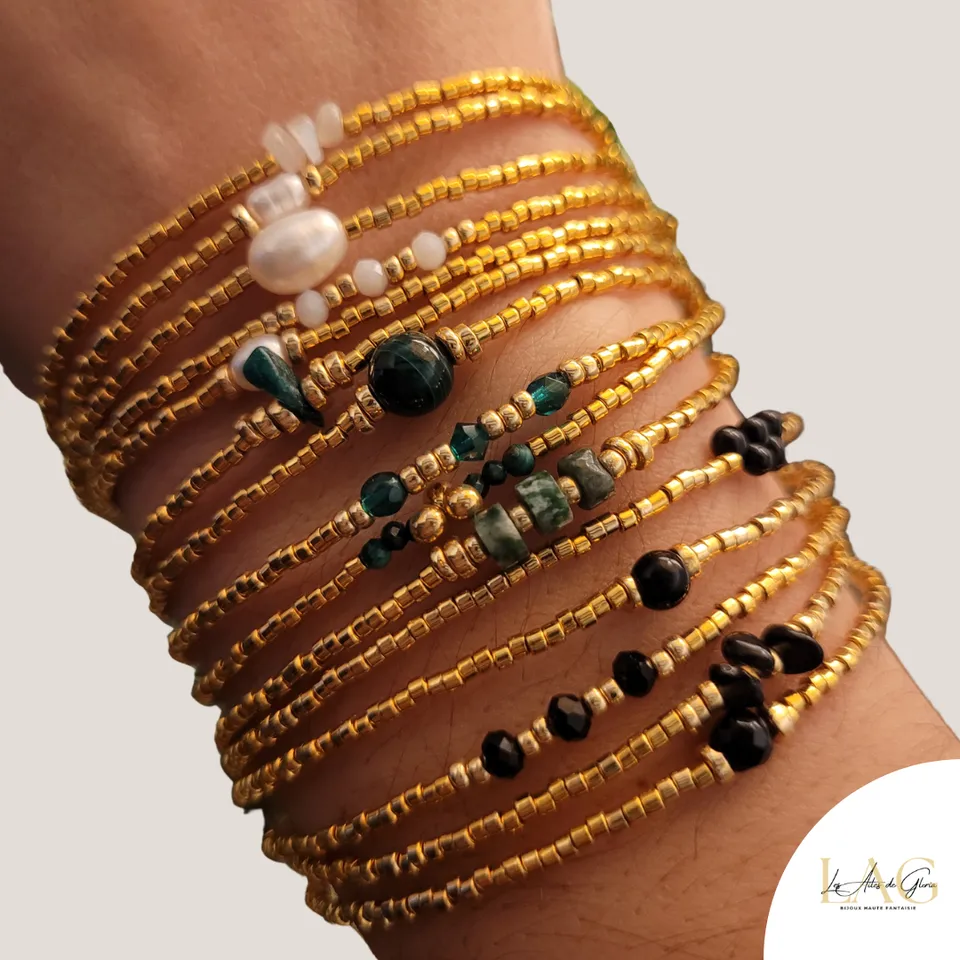Les Ailes de Gloria Précieuses bracelet manchette large femme