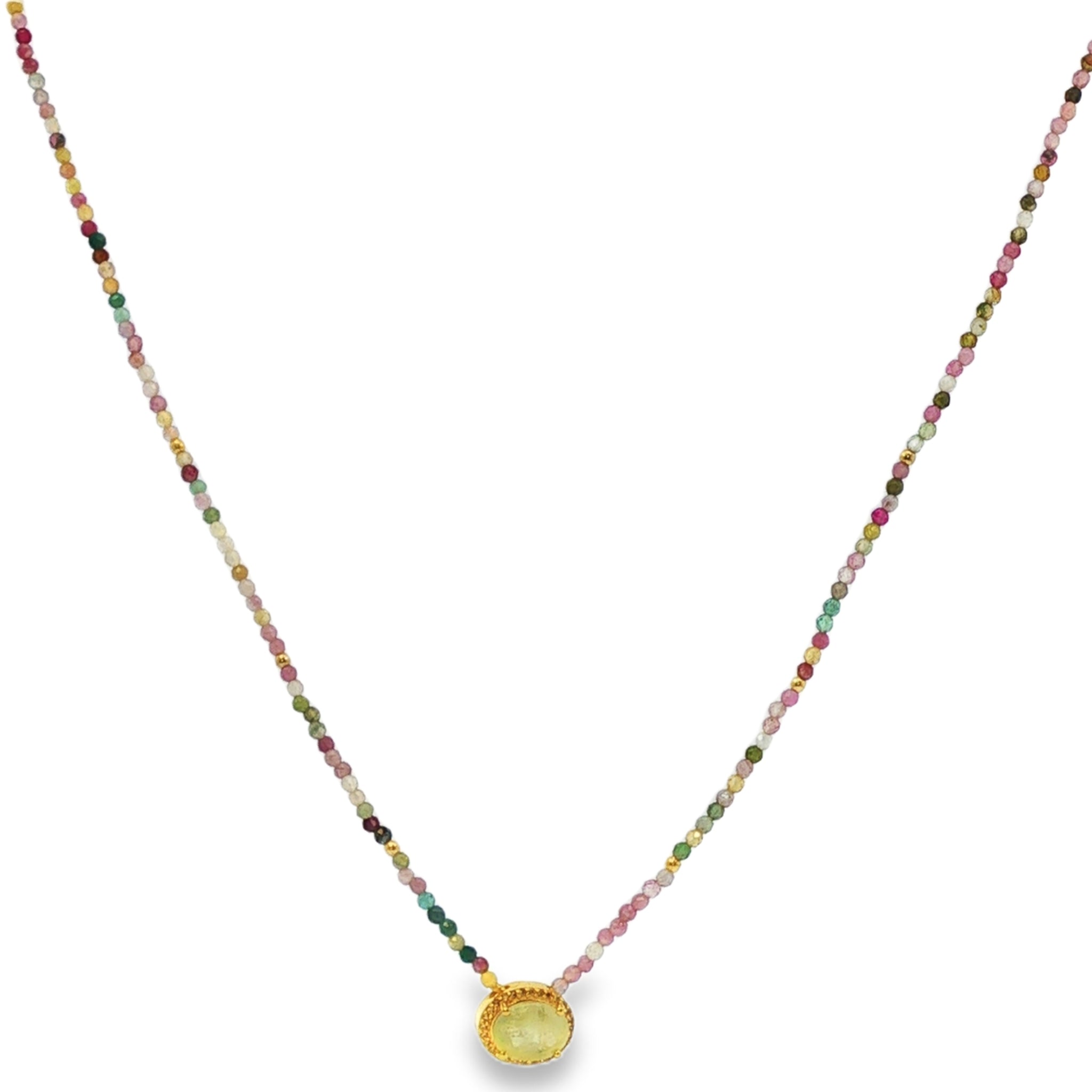 Leticia Ponti Calista collier quartz rose 38 cm
